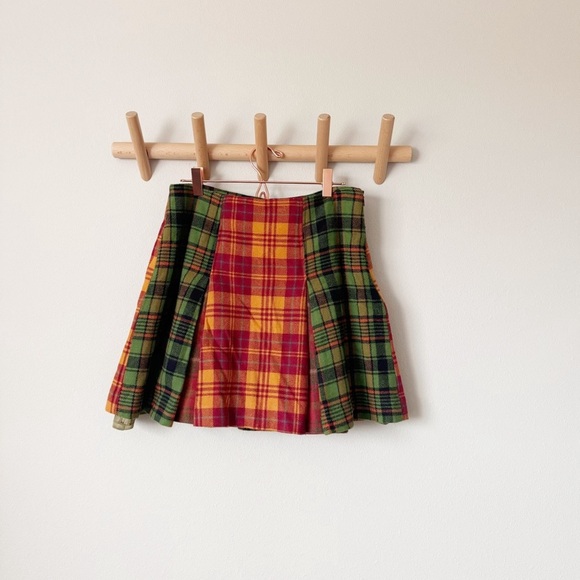 Dolce & Gabbana Plaid Mini Skirt - Picture 1 of 10